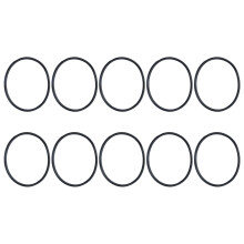 10 pezzi Ø 5 mm cinturino nero 374 mm 5405-0005-0374