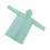 Imperméable portable vert taille unique 160 g unisexe capuche 16