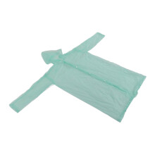 Imperméable portable vert taille unique 160 g unisexe capuche