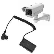 NPF550 D-Tap vers 7,4 V 3 A Kit batterie factice 40-90 cm