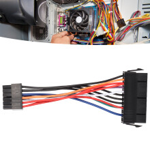 Cable de alimentación ATX de 24 pines a 14 pines, 18 AWG, cobre, 15 cm
