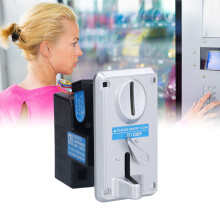 Coin Acceptor Supports 6 Different Currencies Multi Signal Output Coin Selector for Arcade Game Machines