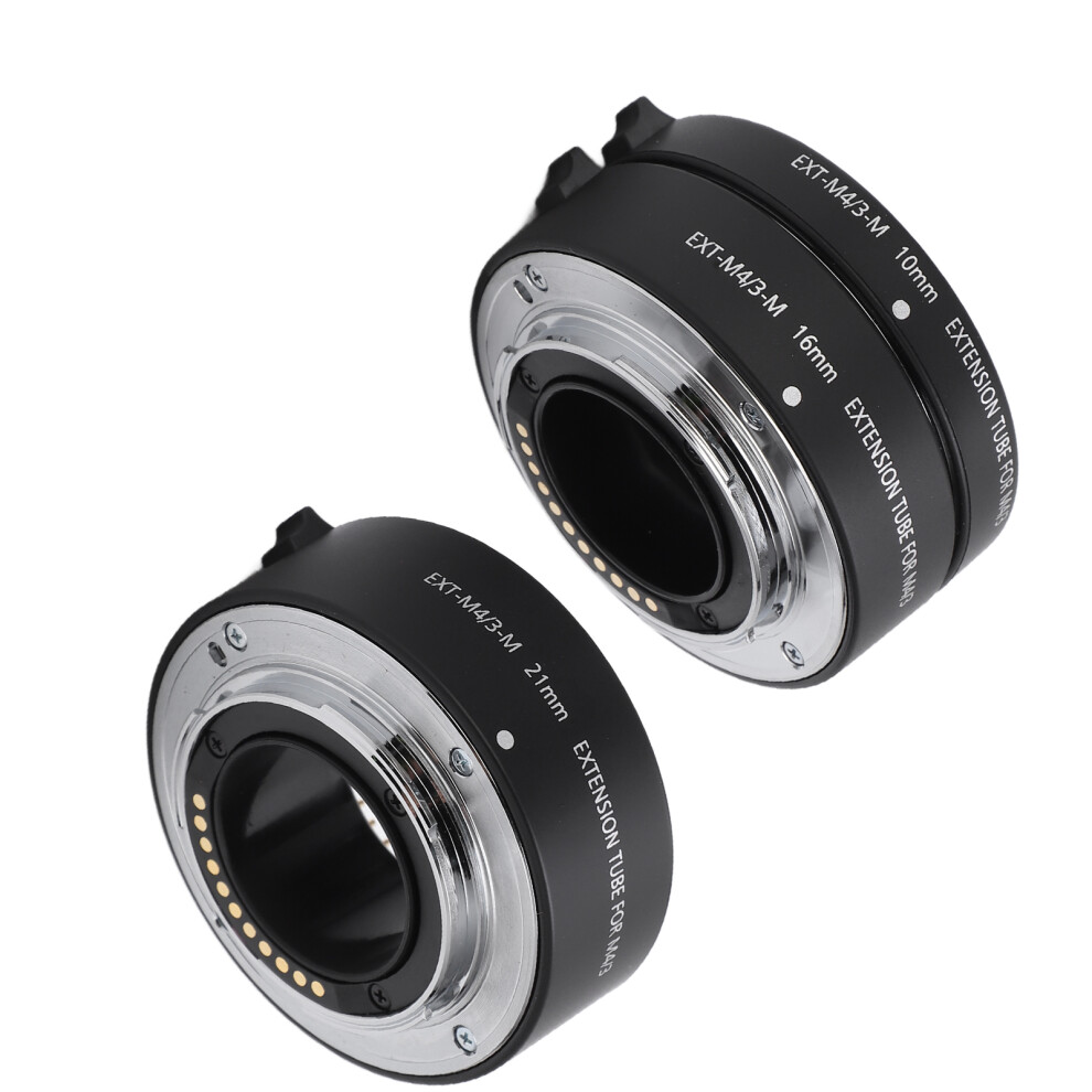 10Mm 16Mm 21Mm Close Shot Adapter Ring Auto Focus Extension Tube For Olympus M4/3 Mount 8461321996090