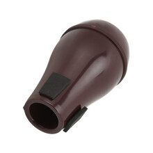 Muta per tromba in ABS, rosso scuro, leggera, resistente