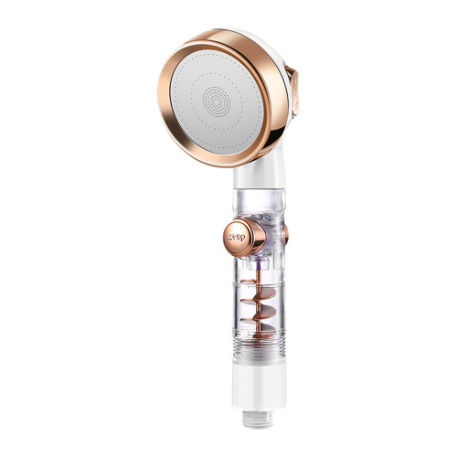 Pomme de douche à main en ABS doré Type 1 G1/2 220 g 2 cm 2
