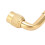 Extensor de válvula de neumático de latón de 90 grados 4,3 cm 16 g 8