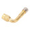 Extensor de válvula de neumático de latón de 90 grados 4,3 cm 16 g 7