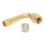 Extensor de válvula de neumático de latón de 90 grados 4,3 cm 16 g 2