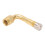 Extensor de válvula de neumático de latón de 90 grados 4,3 cm 16 g 1