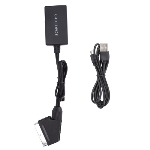 Convertidor SCART a HDMI 1080p/720p ABS, 8m/7m 1