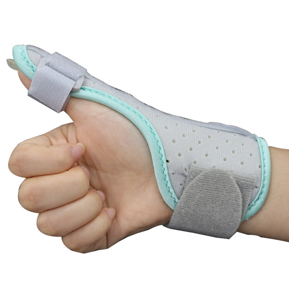 Thumb Splint Brace Reversible Thumb and Wrist Stabilizer Splint for Thumb Trigger Finger Arthritis Tendonitis Sprained and Carpal Tunnel Su