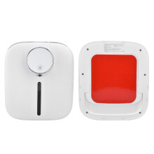 Dispenser bianco da 320 ml con USB-C, senza contatto, 16 14 cm
