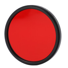 Filtre rouge pour objectif 55 mm optique couleur complète pour appareils photo Nikon