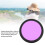 Filtre d'objectif violet à revêtements multiples, 40,5 mm. 8