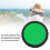 Filtre d'objectif vert multicouche de 40,5 mm pour objectifs Nikon et Sony. 9