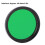 Filtre d'objectif vert multicouche de 40,5 mm pour objectifs Nikon et Sony. 12