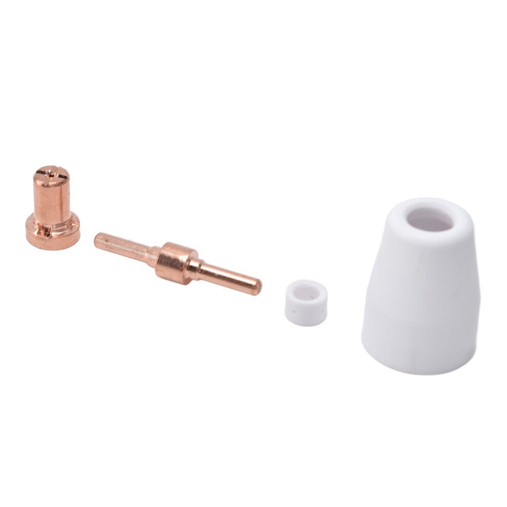 40Pcs Plasma Cutter Consumables Shield Cup Electrodes Ring Tips Durable Plasma Cutter Accessories 8421322001582