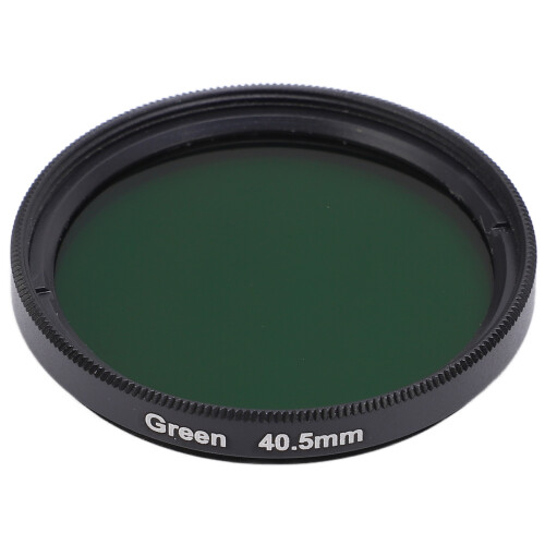 Filtre d'objectif vert multicouche de 40,5 mm pour objectifs Nikon et Sony. 1