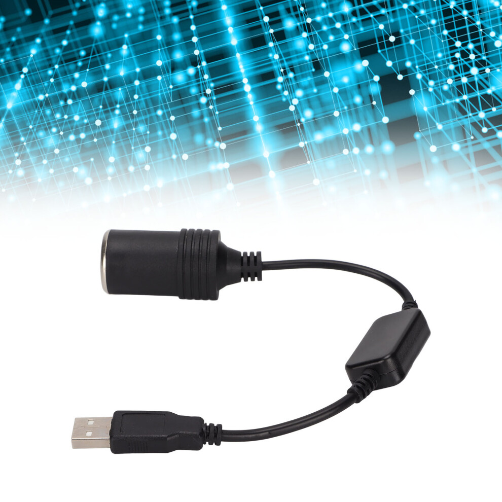 Usb 5V To 12V Cigarette Lighter Socket Car Female Converter For Automobile Data Recorder 7681322001420