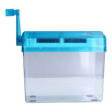Mini trituratore manuale blu 1L 20.5x9.8x14cm