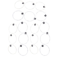 NX36 Corde classiche in nylon 3-set, placcate d'argento.