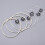 NX36 Corde classiche in nylon 3-set, placcate d'argento. 3