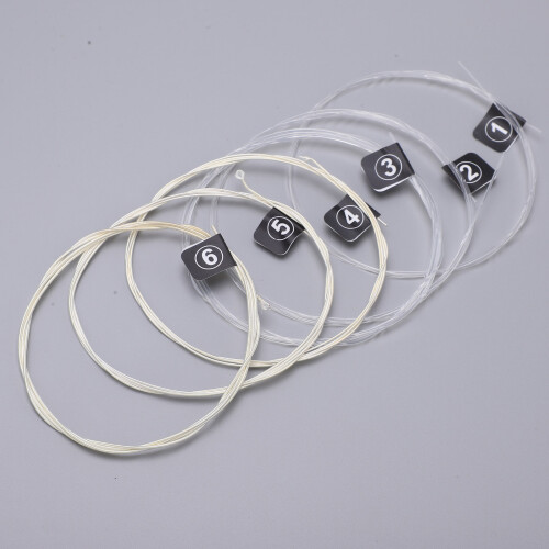NX36 Corde classiche in nylon 3-set, placcate d'argento. 2