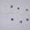 NX36 Corde classiche in nylon 3-set, placcate d'argento. 4