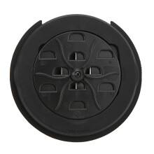Bouchon du trou de son pour guitare en silicone noir circulaire