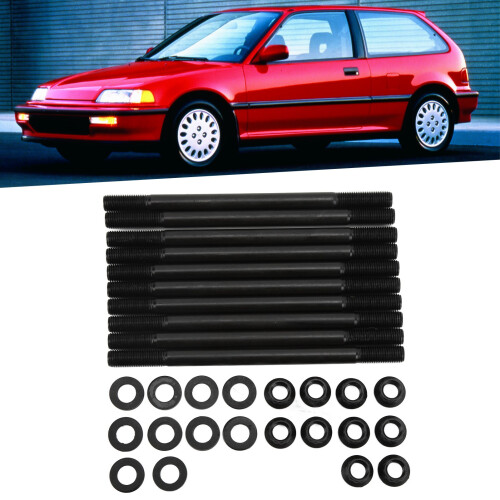 Engine Cylinder Head Stud Kit ARP 208‑4301 Replacement for 1.5L SOHC D15B1/D15B2/D15B6/D15B7 2