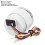 Voltmètre marin 52 mm, 9-32 V, rétroéclairé blanc, IP67 13