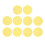 EMS Electrodes Conductive Pads Sponge Reusable Replacement for Interference Electrotherapy Instrument 10pcs 60mm 2