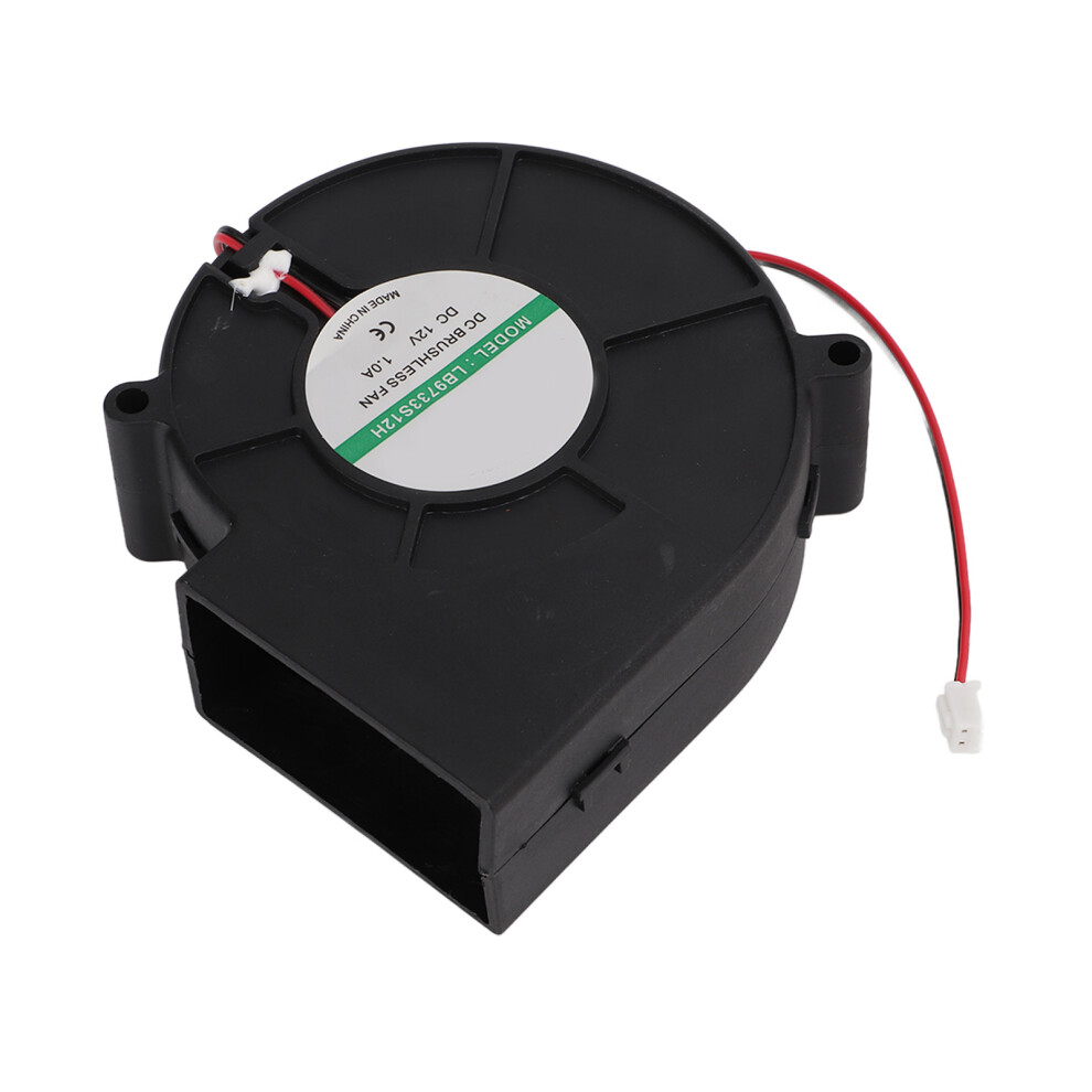 Low Noise Blower Fan High Speed Operation High Temperature Resistance Centrifugal Fan Dc12v 1A 7611322006682
