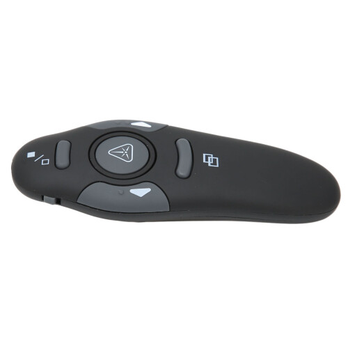 Presentador inalámbrico 2.4GHz, USB de 10 m, plástico