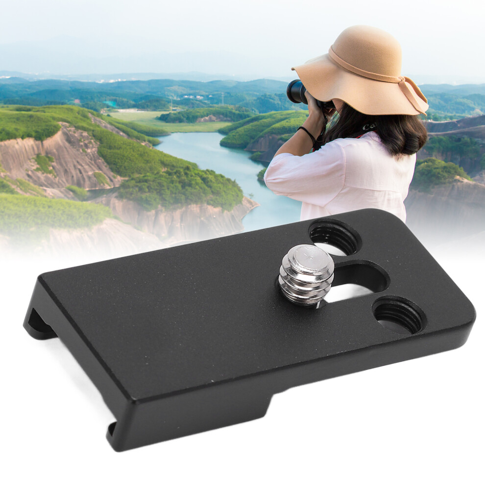 Alloy Cold Shoe Mount Adapter Base With 1/4In Screw For Digital Camera Cage Extension Parts 5041322008287