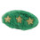 Barrette de Noël en feutre vert 1 ensemble BB Clip 12