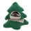 Barrette de Noël en feutre vert 1 ensemble BB Clip 7