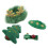 Barrette de Noël en feutre vert 1 ensemble BB Clip 14