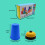 Conjunto Quick Stacks de 12 tazas, PP+Papel, 50 cartas 9