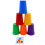 Conjunto Quick Stacks de 12 tazas, PP+Papel, 50 cartas 4