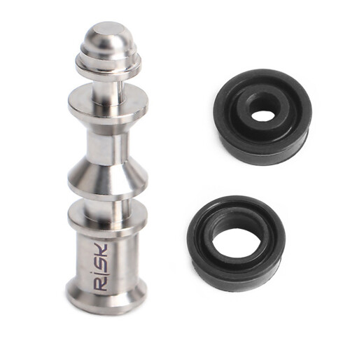 1 piston de frein en titane Modèle A/B/C, 8x5 cm argent 1