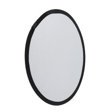 60 cm / 23,6 pulgadas, 157 g, Reflector 2 en 1, Plateado y Blanco