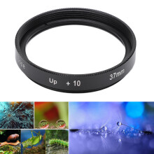 Objectif macro de 37 mm pour appareils Sony, filtre HD pour gros plan, grossissement 10x