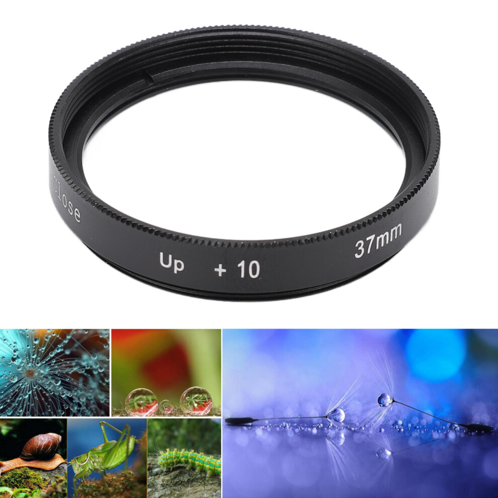 37Mm Close Up Lens High Definition Macro Close Up Lens Filter For Sony Digital Cameras10x 7901322010049