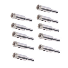 10Pcs Glass Drill Bit 12mm High Torsion Stable Fine Workmanship Sturdy Durable Tile Drill Bits
