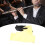 3 pezzi Sax Swab Microfiber Tube Giallo + Blu Scuro 15