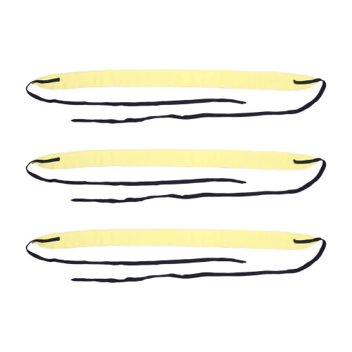 3 pezzi Sax Swab Microfiber Tube Giallo + Blu Scuro 1