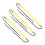 3 pezzi Sax Swab Microfiber Tube Giallo + Blu Scuro 16