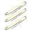 3 pezzi Sax Swab Microfiber Tube Giallo + Blu Scuro 1