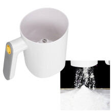 Setaccio per farina a due modalità bianco 400 g 18,7 x 12,3 x 15,2 cm